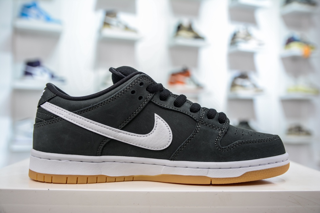 350 TOP纯原 Nike  SB Dunk Low Pro 黑白生胶 CD2563-006