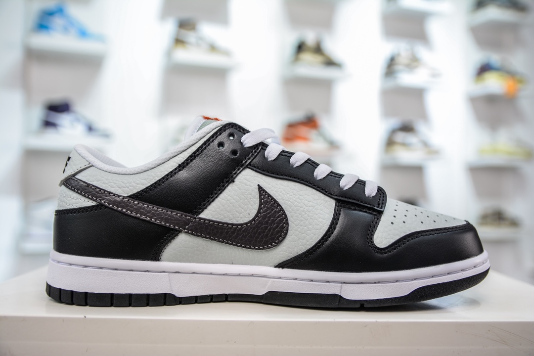 240 Nike SB Dunk Low 黑灰橙 FN7808-001