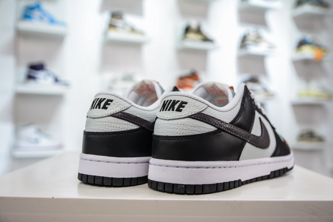 240 Nike SB Dunk Low 黑灰橙 FN7808-001