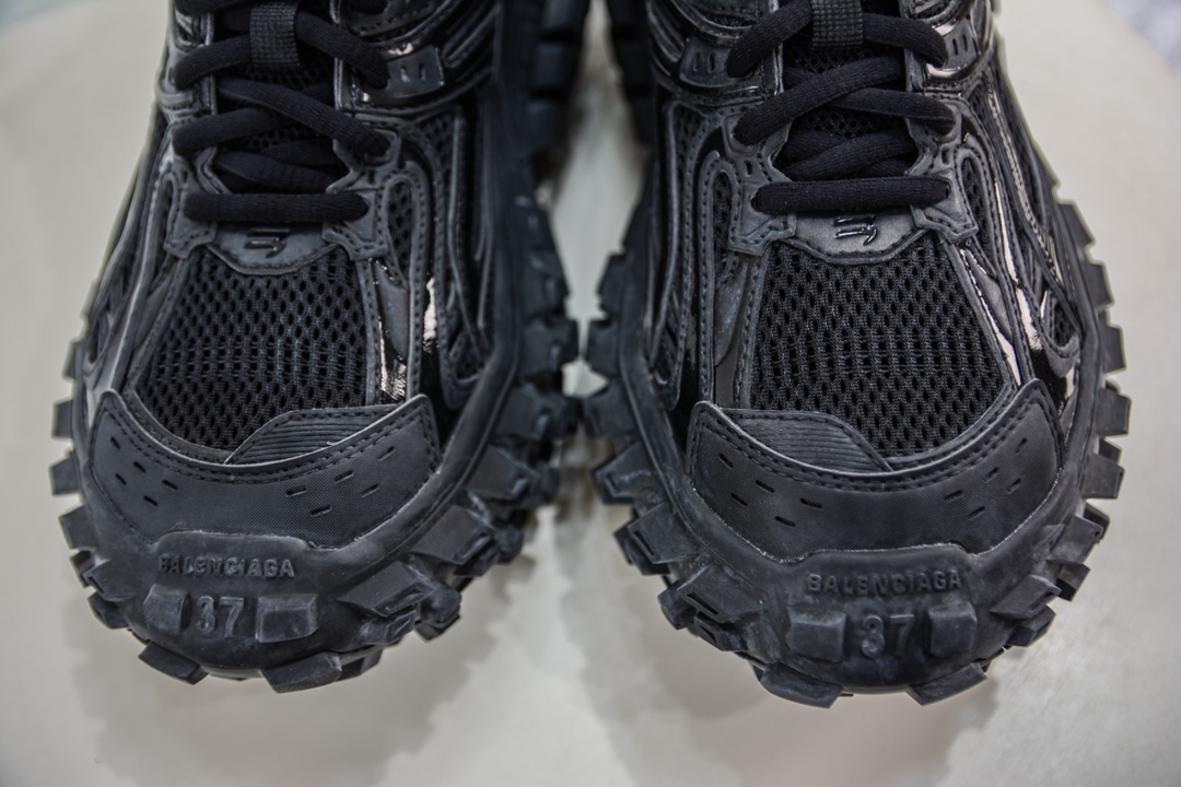480 【运费超重】 第二轮补齐 XA版纯原出品 实拍首发BALENCIAGA Defender Rubber Platform Sneakers卫士系列低帮