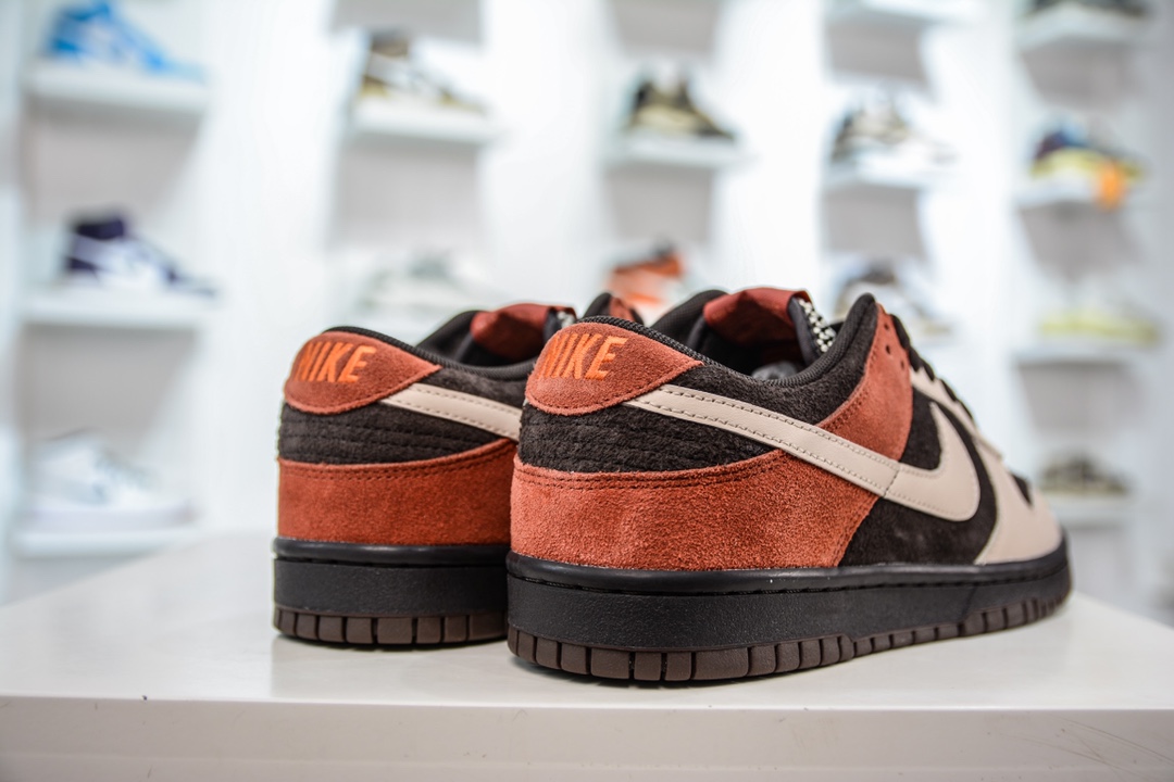 300 AY版纯原出货Nike Dunk Low "Red Panda" 小熊猫黑棕配色  FV0395-200