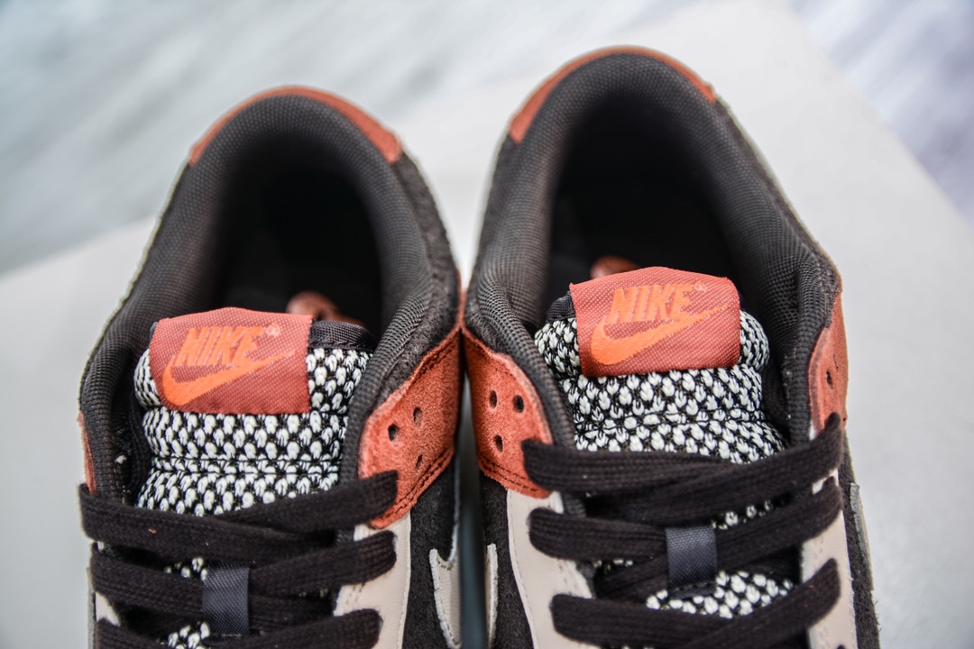 300 AY版纯原出货Nike Dunk Low "Red Panda" 小熊猫黑棕配色  FV0395-200