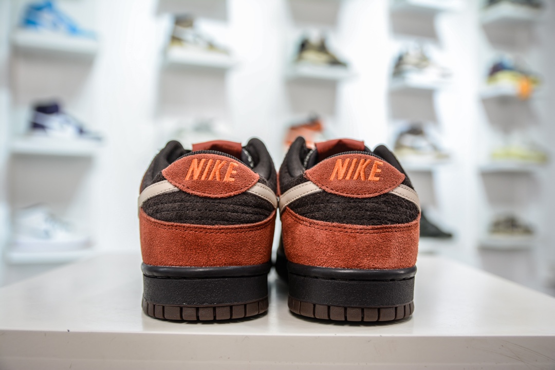 300 AY版纯原出货Nike Dunk Low "Red Panda" 小熊猫黑棕配色  FV0395-200