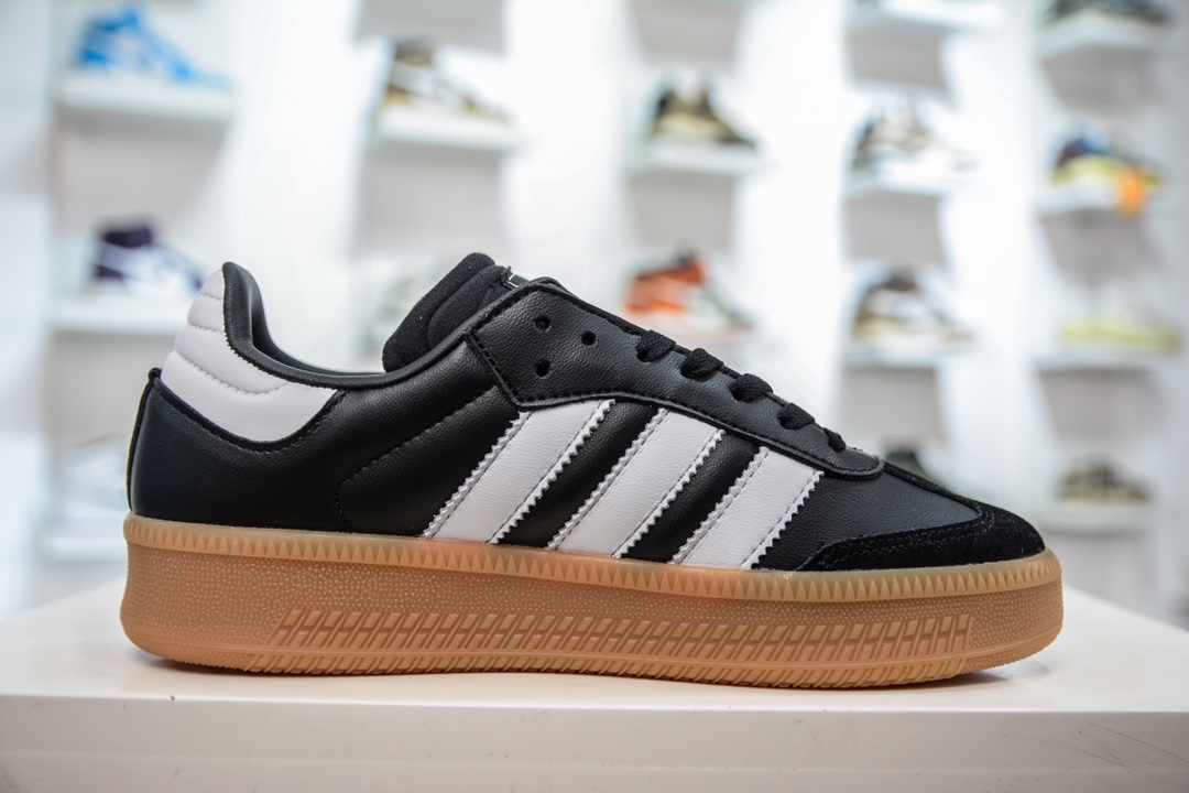 160 YH纯原 adidas Originals Samba XLG 秋冬胖版Samba 桑巴 IE1379