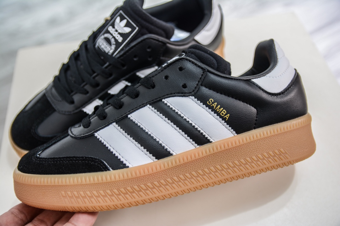 160 YH纯原 adidas Originals Samba XLG 秋冬胖版Samba 桑巴 IE1379