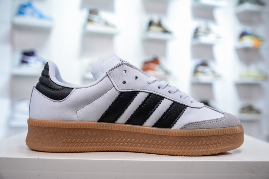 160 YH纯原 adidas Originals Samba XLG 秋冬胖版Samba 桑巴 IE1377