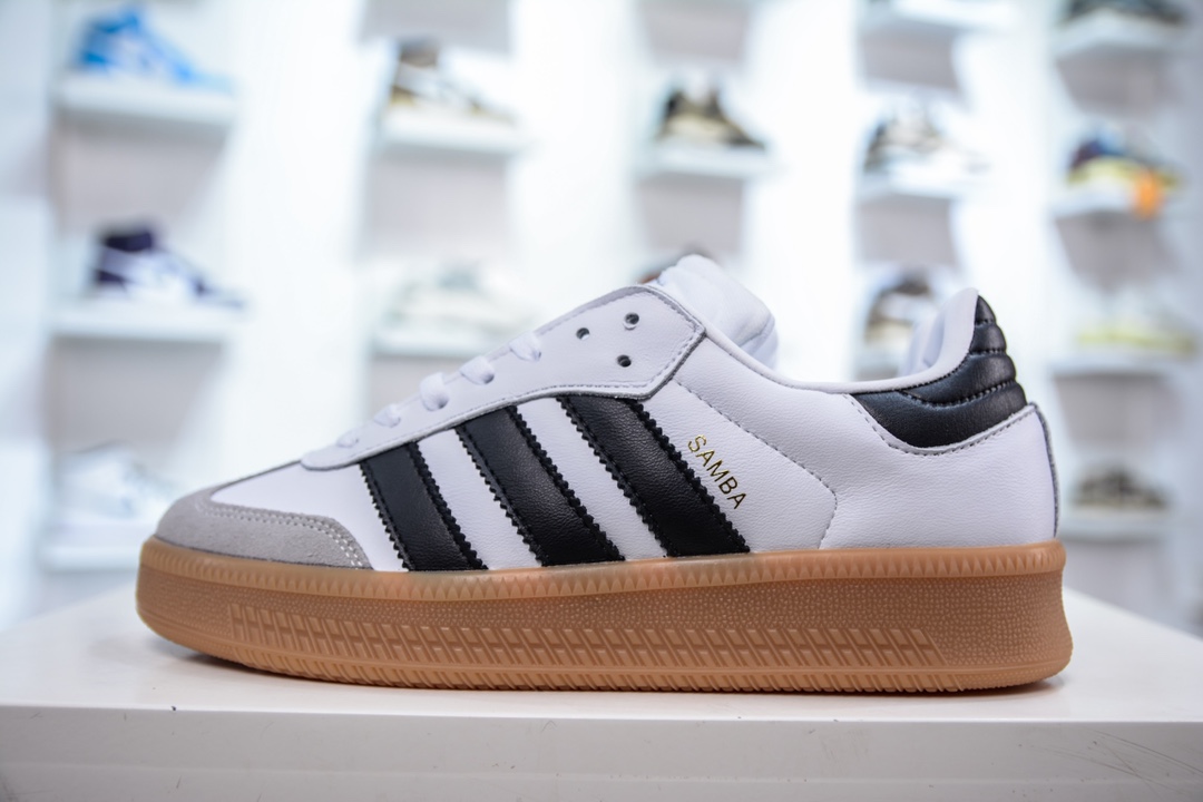 160 YH纯原 adidas Originals Samba XLG 秋冬胖版Samba 桑巴 IE1377