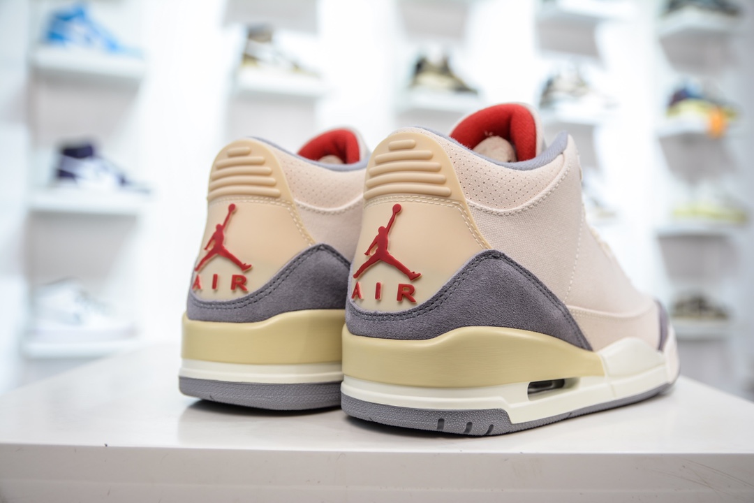 300 PB纯原 Air Jordan 3 Retro Se "Muslin" aj3 米白 DH7139-100