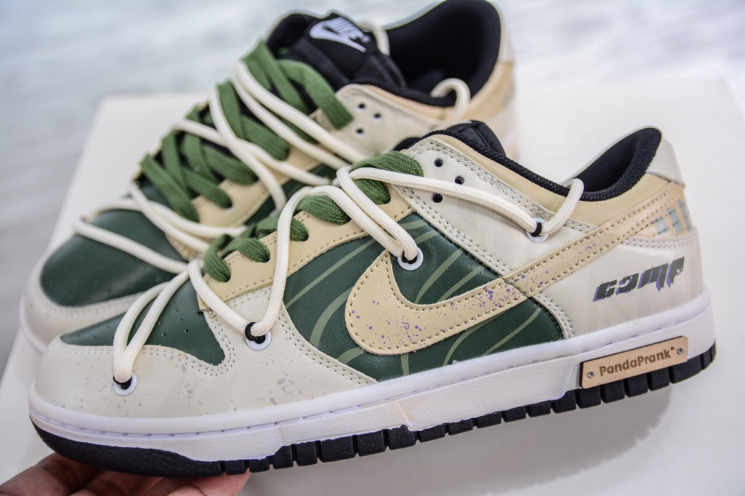 300 纯原 Nike  Dunk Low 高端定制款 摩卡米白绿  DV0831-002