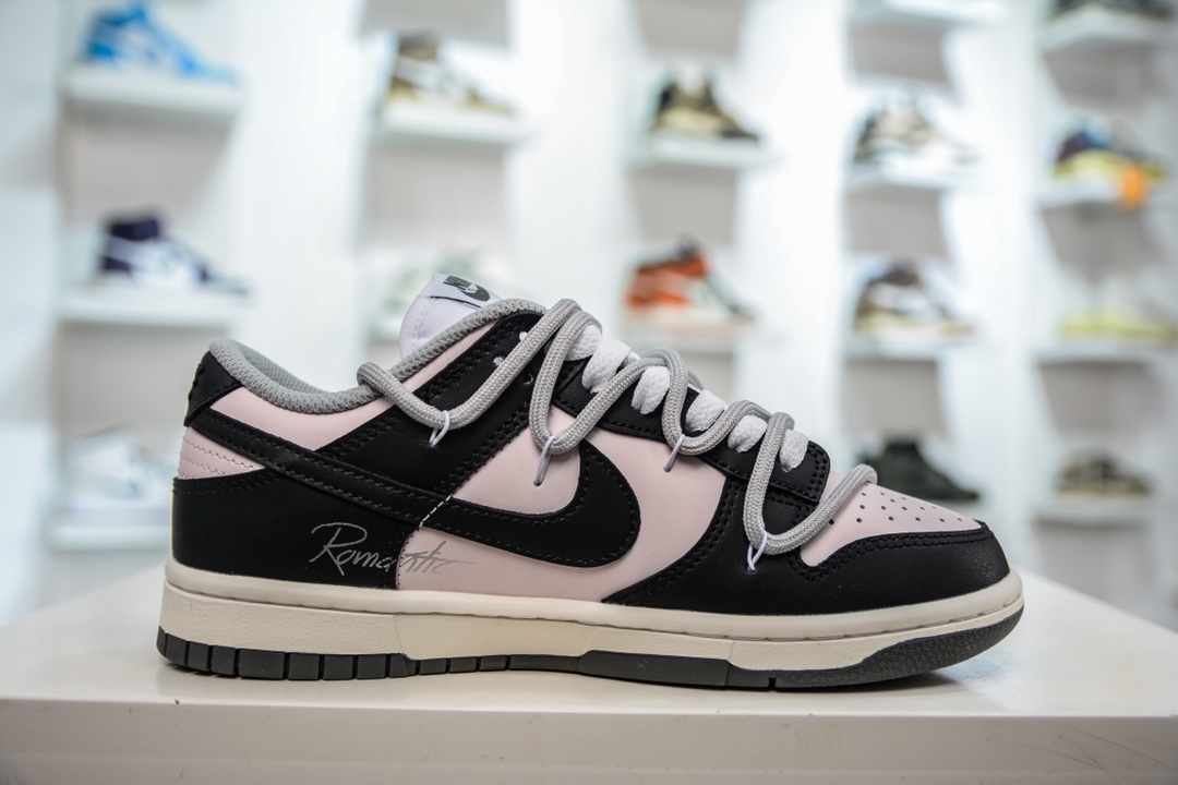 240 YC纯原 Nike  Dunk Low 贪心辣妹 黑粉  DD1503-117