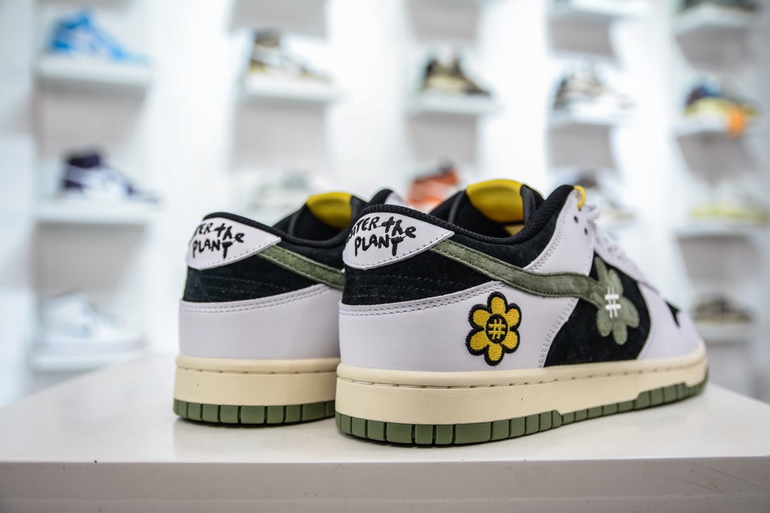 260 Wtp Water The Plant 1.0 Dunk Low "Shroom" 太阳花笑脸系列板鞋 WTPS1124-93-040