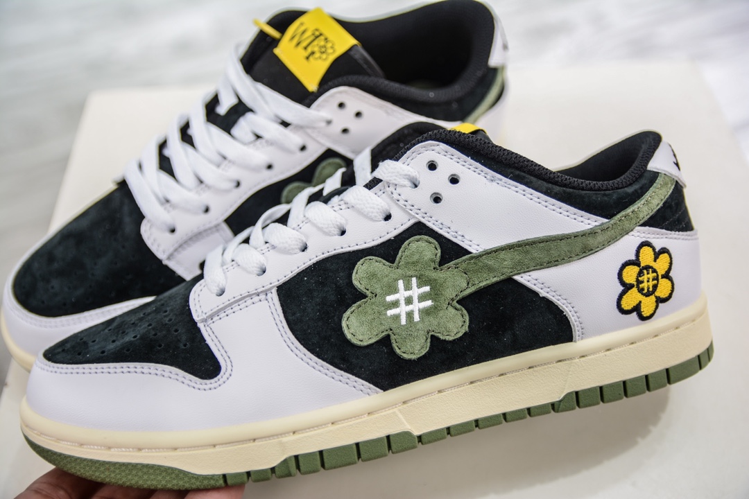 260 Wtp Water The Plant 1.0 Dunk Low "Shroom" 太阳花笑脸系列板鞋 WTPS1124-93-040