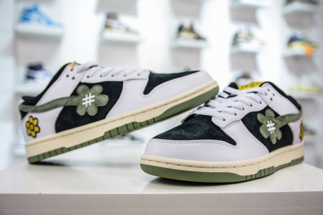 260 Wtp Water The Plant 1.0 Dunk Low "Shroom" 太阳花笑脸系列板鞋 WTPS1124-93-040