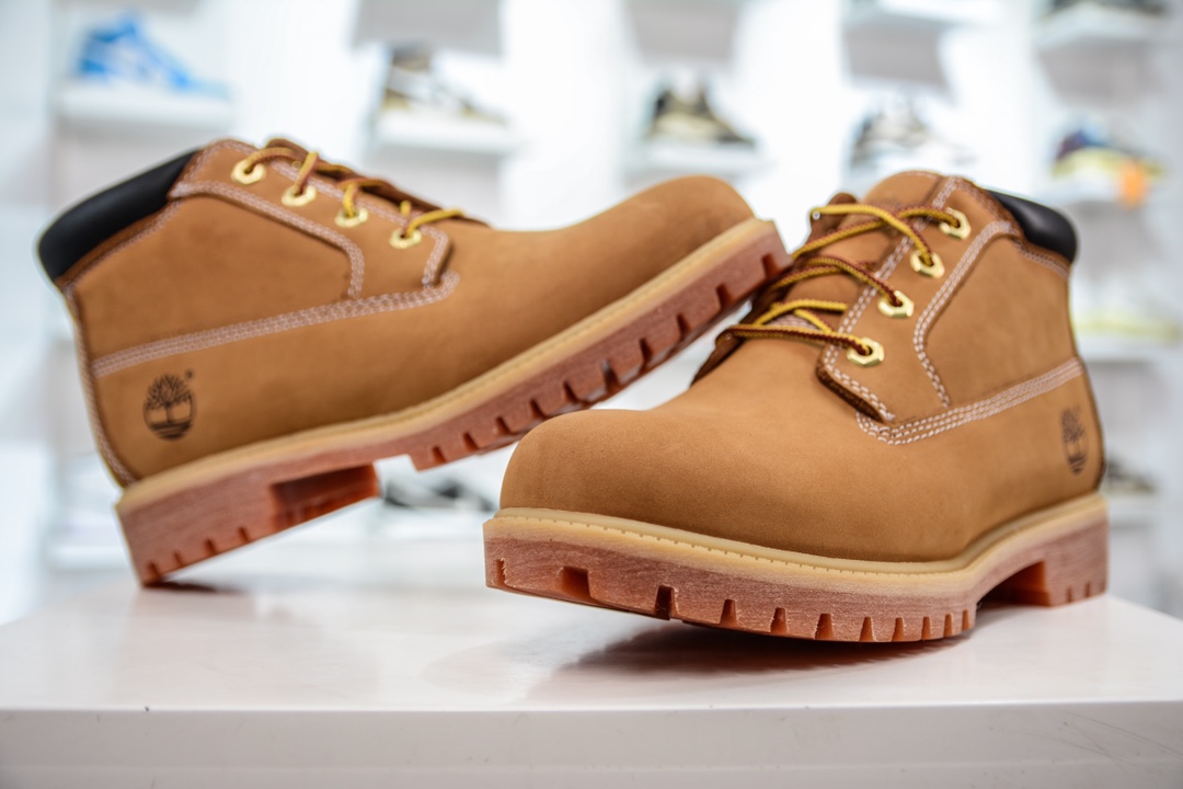 300 顶级纯原 添柏岚 Timberland 踢不烂经典款中帮黄色23061