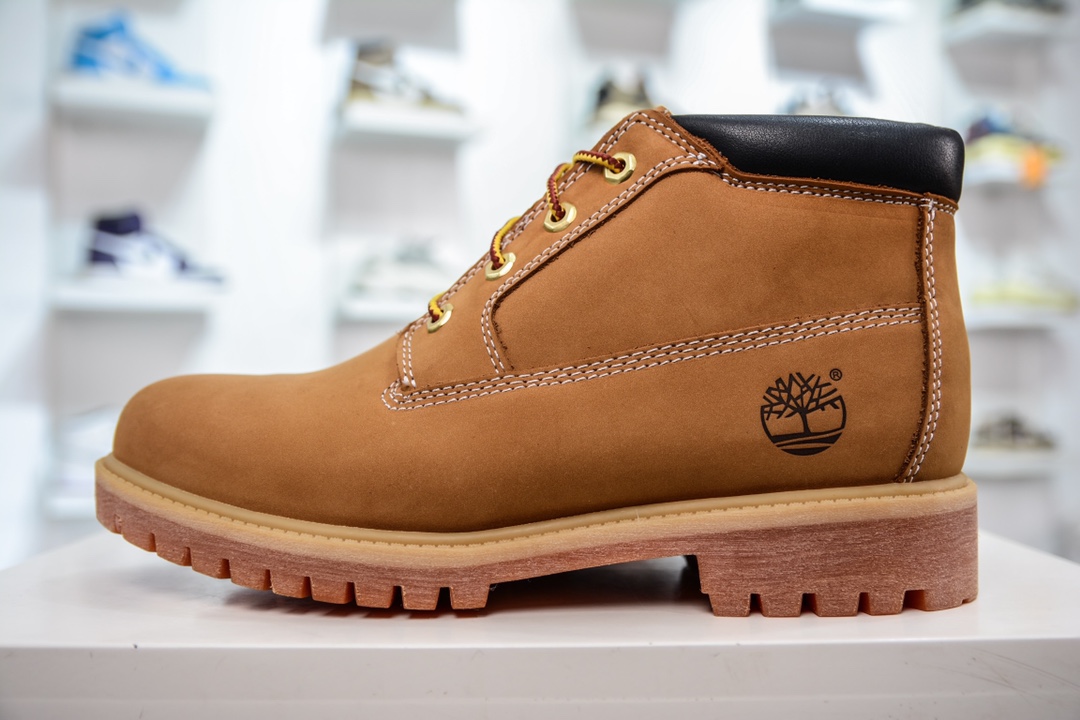 300 顶级纯原 添柏岚 Timberland 踢不烂经典款中帮黄色23061