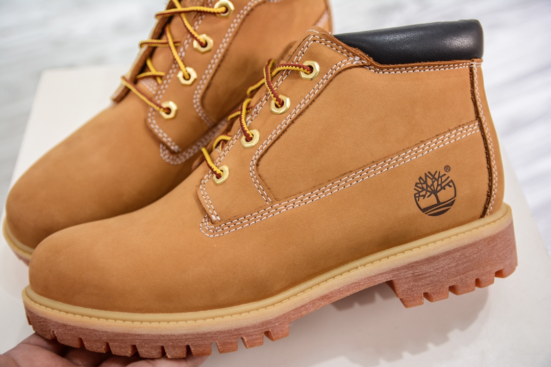 300 顶级纯原 添柏岚 Timberland 踢不烂经典款中帮黄色23061