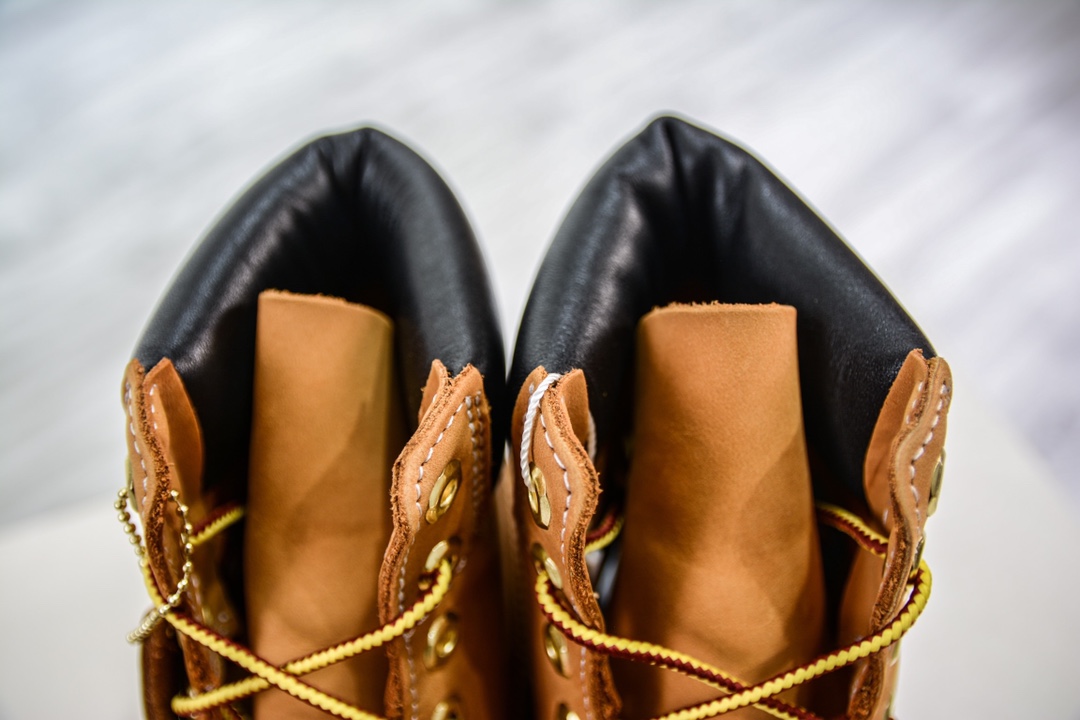 Top-grade pure original Timberland classic yellow high tops