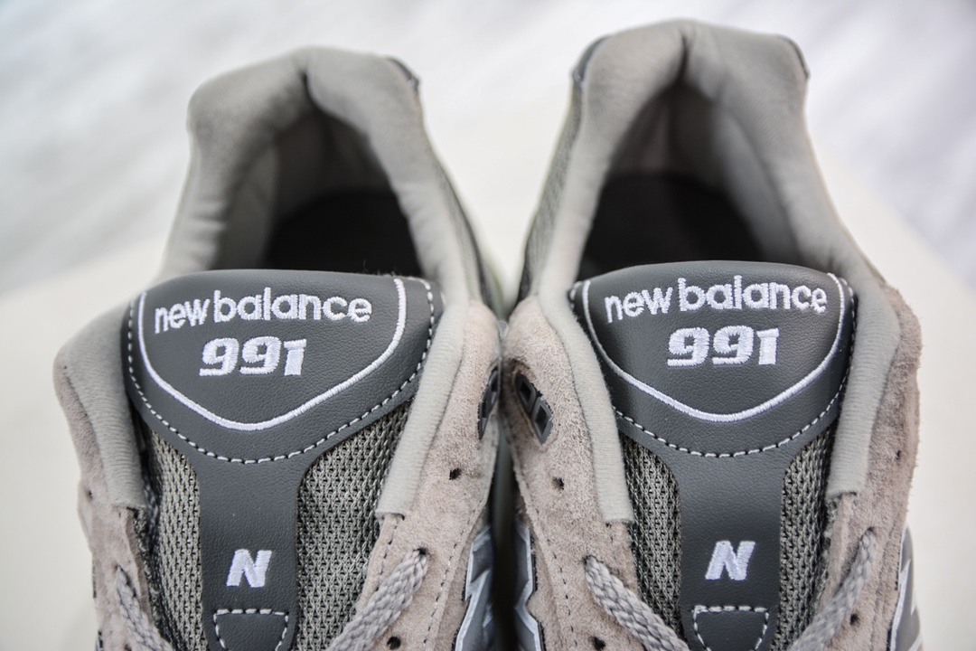 President Edition Pure Original New Balance NB991 First Generation President Retro Jogging Shoes Original Gray