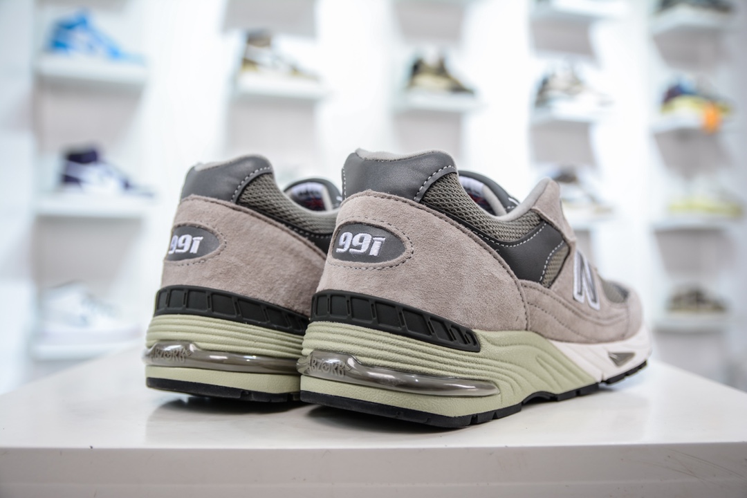 President Edition Pure Original New Balance NB991 First Generation President Retro Jogging Shoes Original Gray