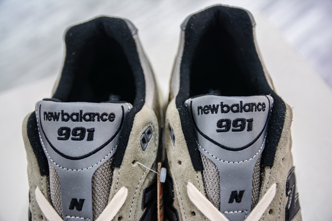 340 总裁版纯原 JJJound x New Balance NB991 第一代总统复古慢跑鞋