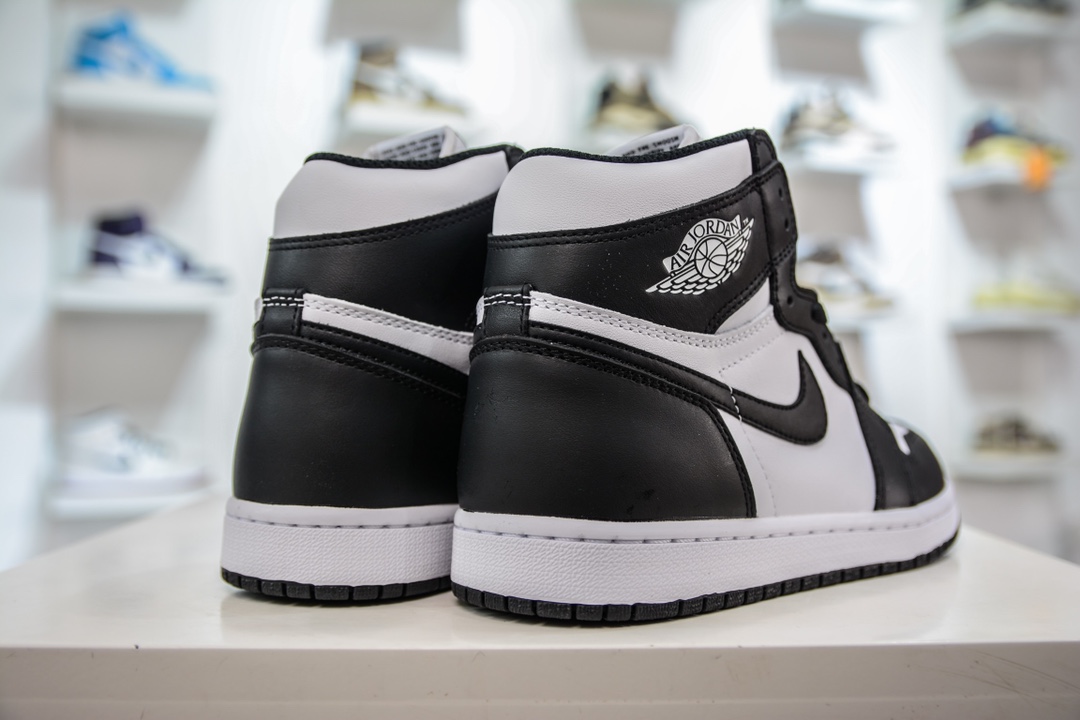 280 PP纯原 Air Jordan AJ1 High Retro 黑白熊猫 555088-010