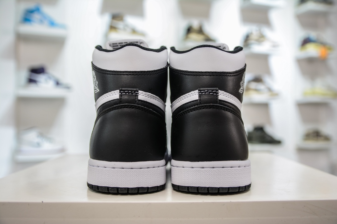 280 PP纯原 Air Jordan AJ1 High Retro 黑白熊猫 555088-010