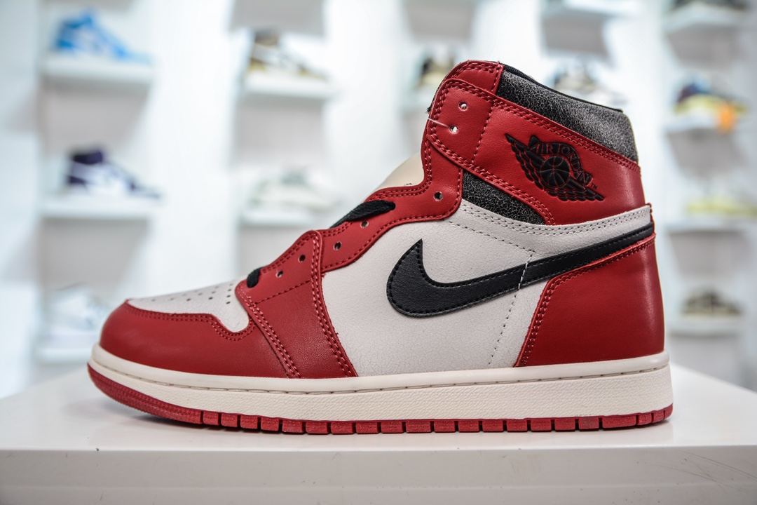 280 PP纯原 Air Jordan AJ1 High Retro 做旧芝加哥 DZ5485-612