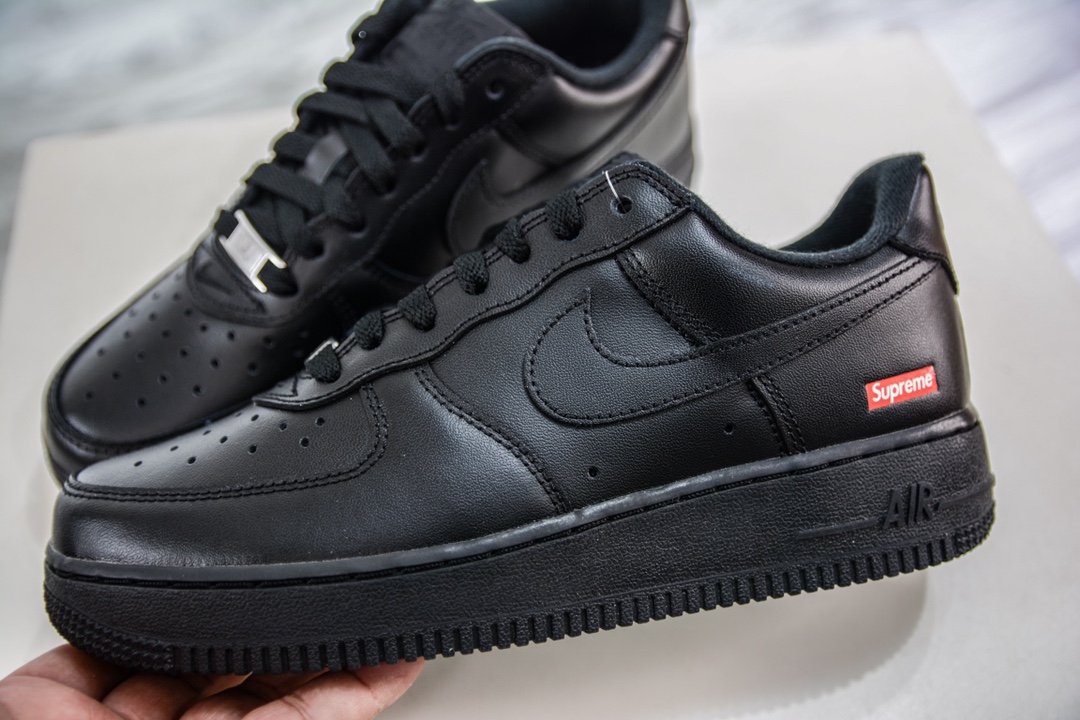 200 新G版纯原 Supreme X Nike  AIR Force 1 Low 空军一号联名 CU9225-001