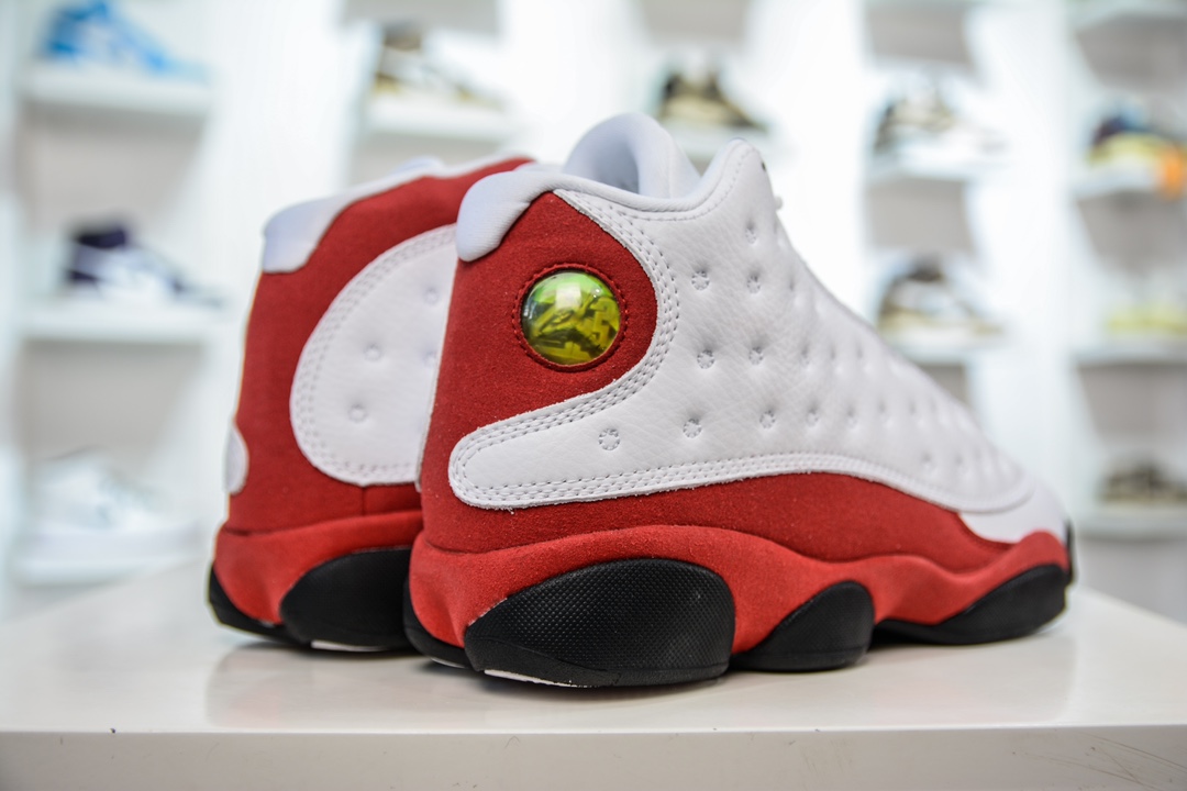 Air Jordan AJ13 Retro 白红色 414571-122