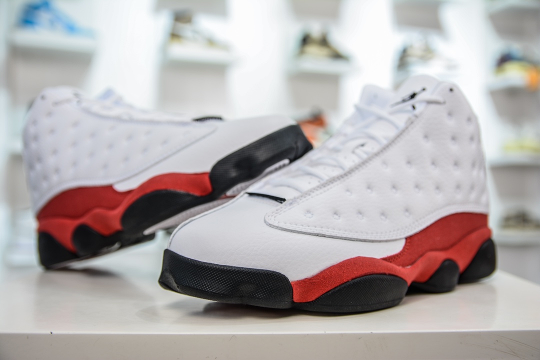 Air Jordan AJ13 Retro 白红色 414571-122