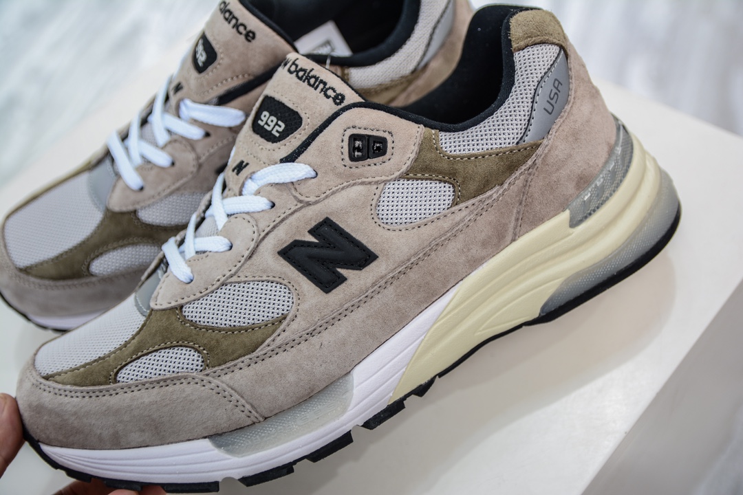 200 YH纯原 JJJJound x New Balance M992J2 Nb992 联名总统复古慢跑鞋