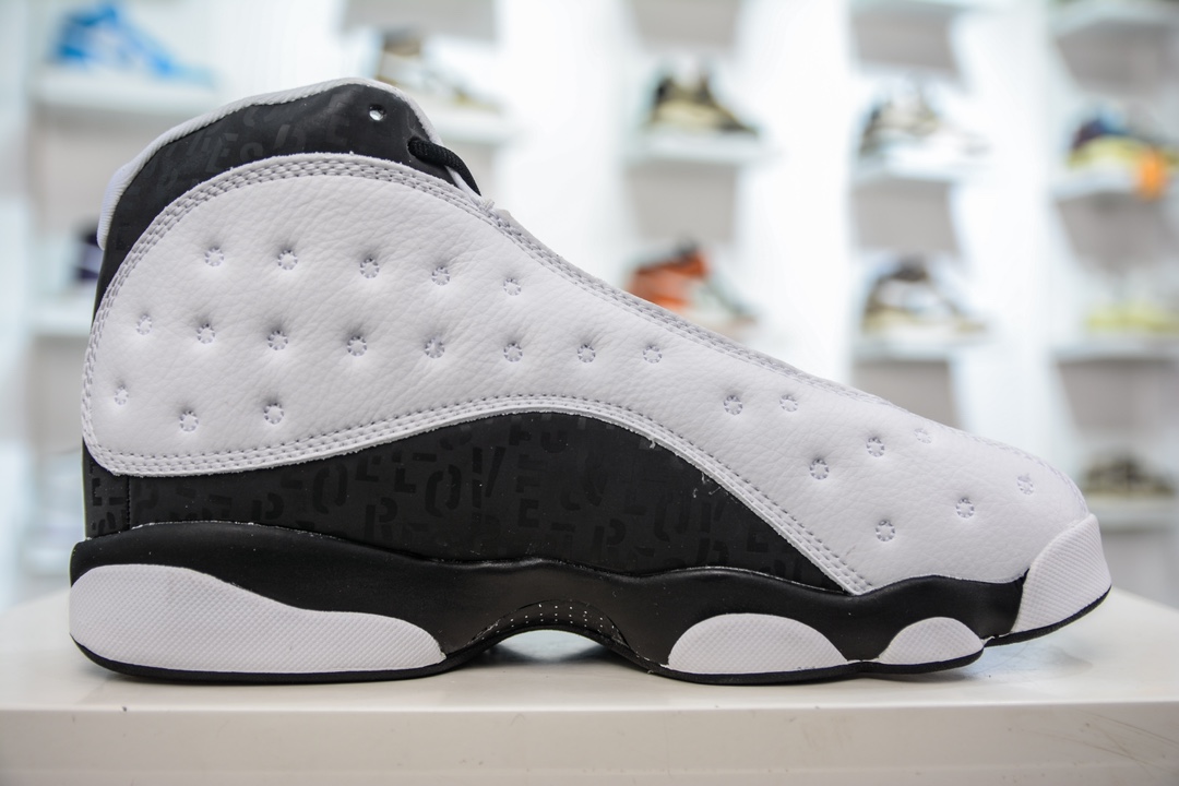 300 Air Jordan AJ13 Retro 黑白慈善 888164-112