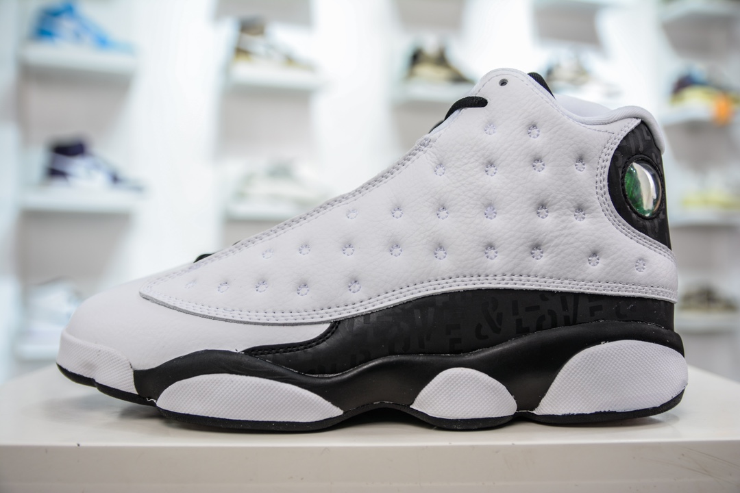 300 Air Jordan AJ13 Retro 黑白慈善 888164-112