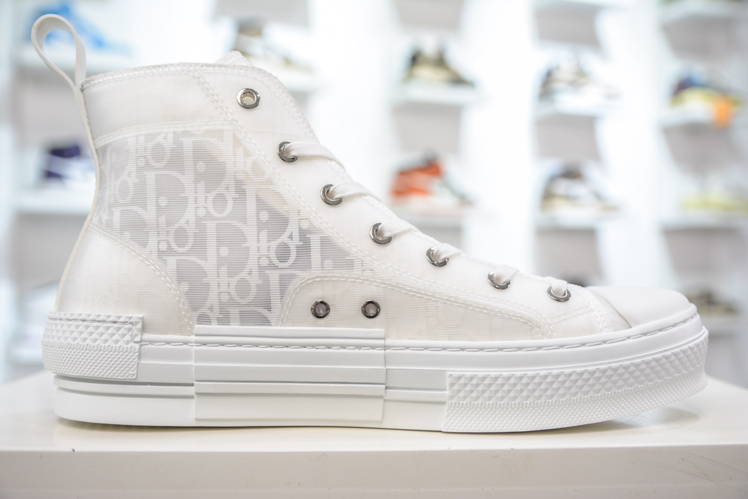 480 全新批次海外版 纯原级别 Dior B23 Oblique Top Sneakers 迪奥“CD重影”全套原装配件