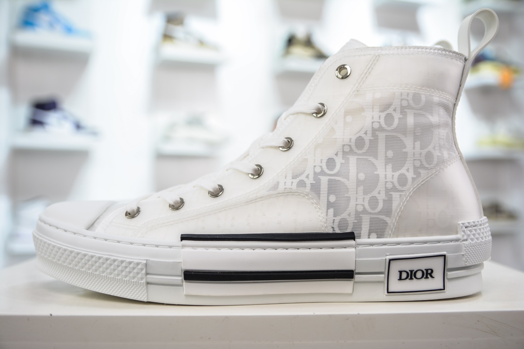 480 全新批次海外版 纯原级别 Dior B23 Oblique Top Sneakers 迪奥“CD重影”全套原装配件