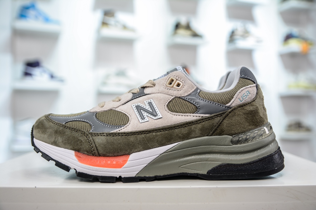 200 YH纯原 New Balance M992WT Nb992 联名总统复古慢跑鞋