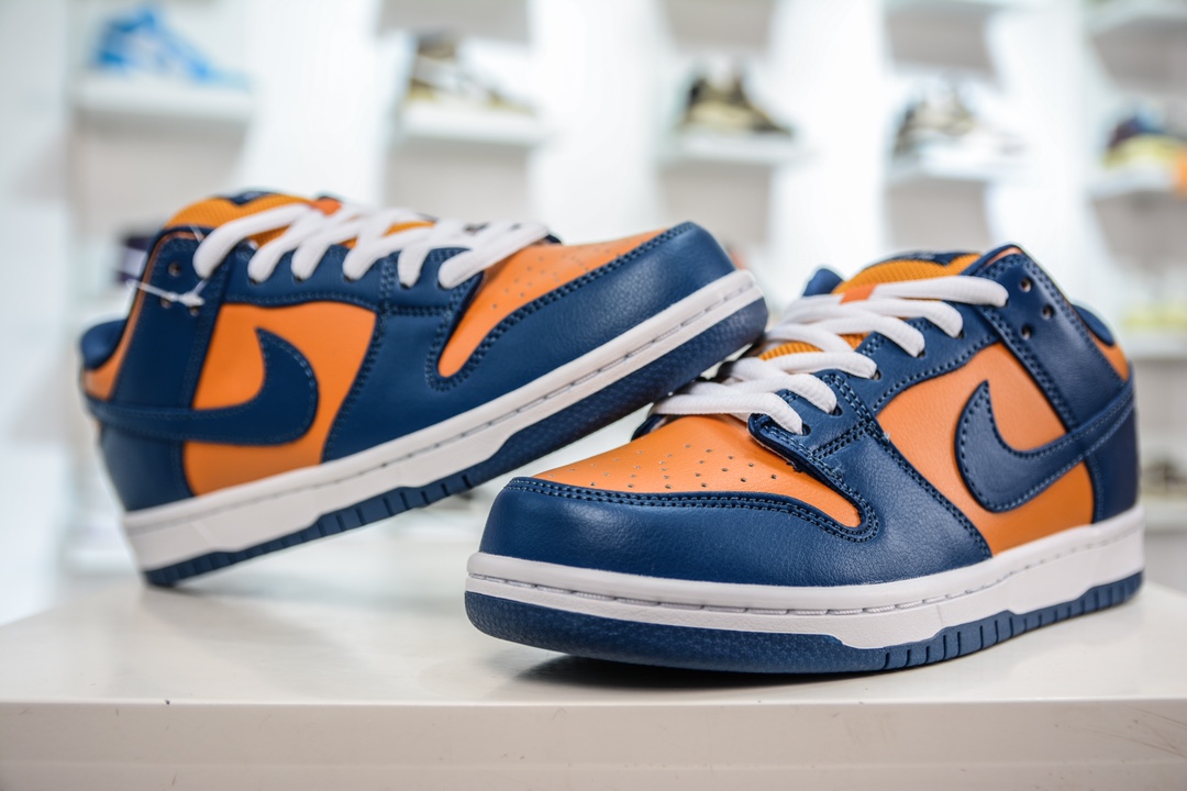 220 史诗级性价比 NIKE SB Dunk Low 蓝橙配色 304292-704