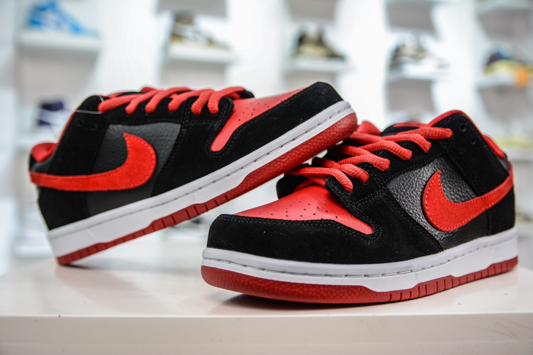 220 史诗级性价比 NIKE SB Dunk Low 黑红配色 304292-039