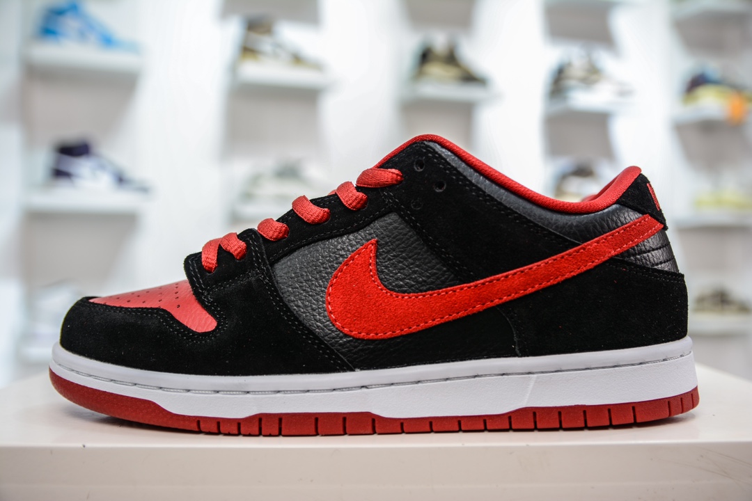 220 史诗级性价比 NIKE SB Dunk Low 黑红配色 304292-039