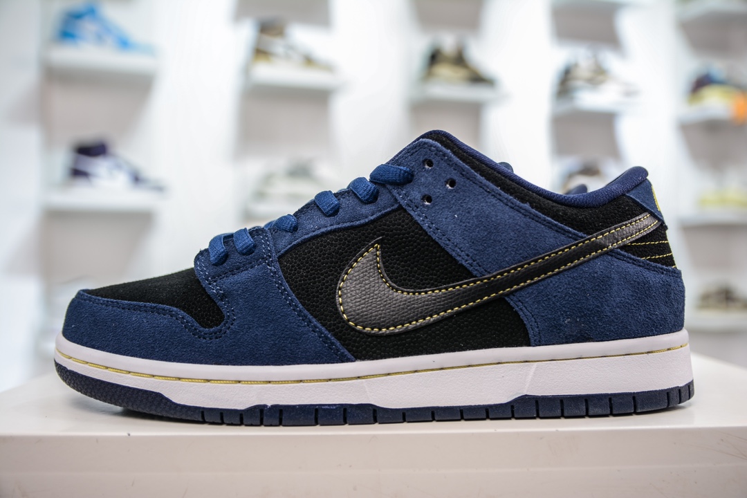 210 史诗级性价比 NIKE SB Dunk Low 黑蓝配色 304292-408