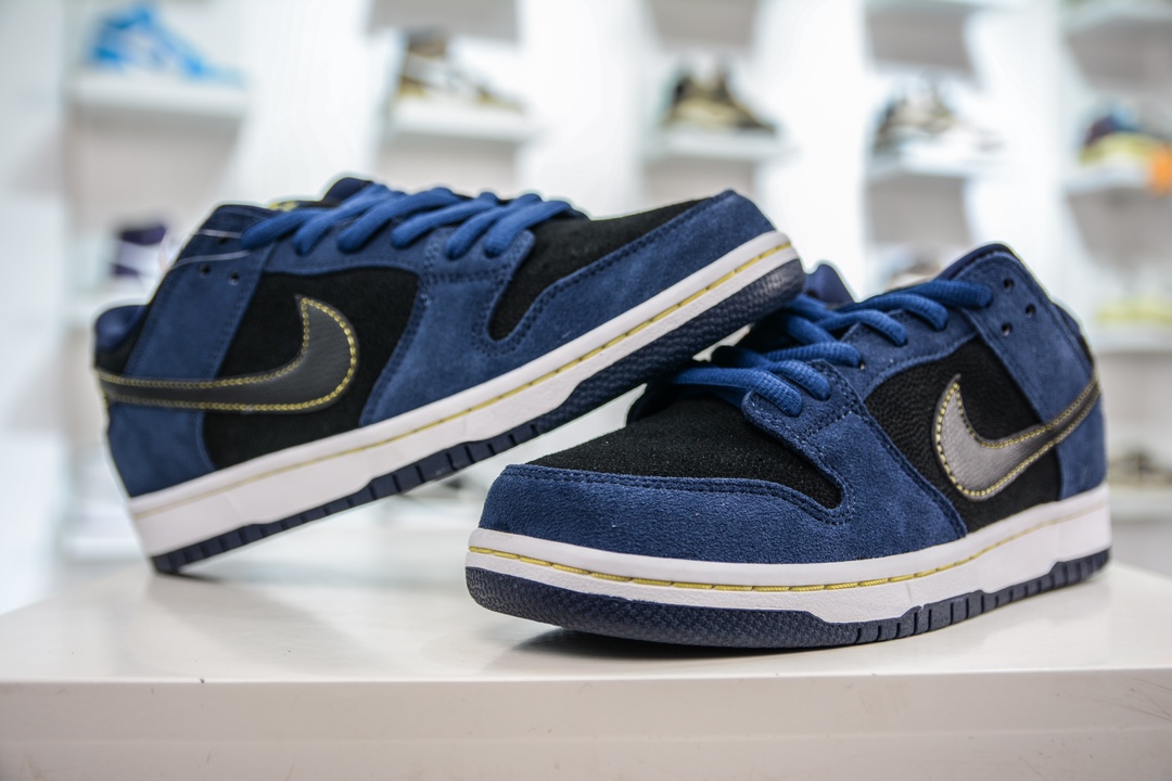 210 史诗级性价比 NIKE SB Dunk Low 黑蓝配色 304292-408