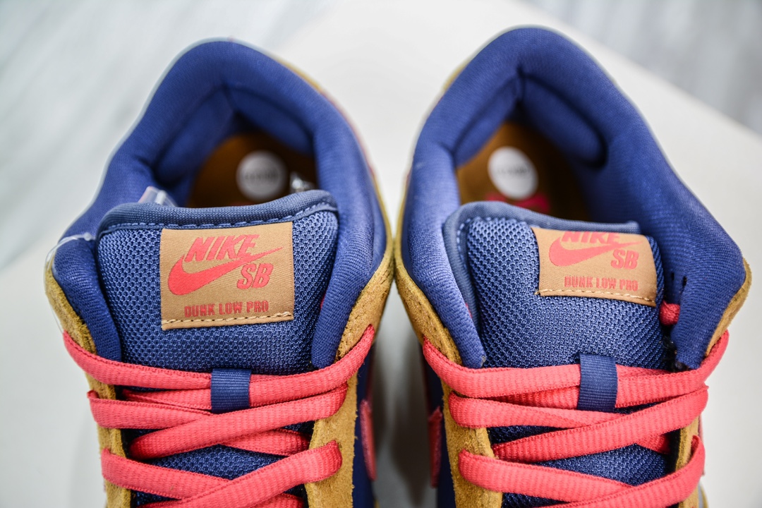 Epic value for money Nike SB Dunk Low Papa Bear Brown Red Blue Color BQ6817-700