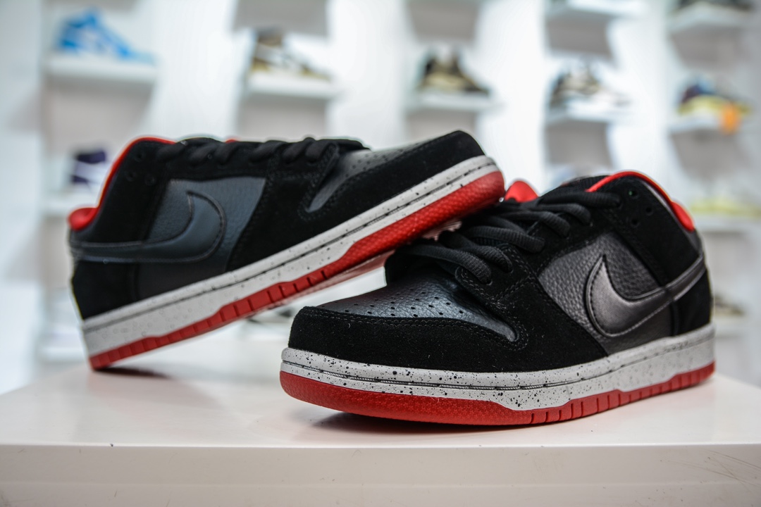 NIKE SB Dunk Low Pro”J-PACK” 黑红公牛 304292-039