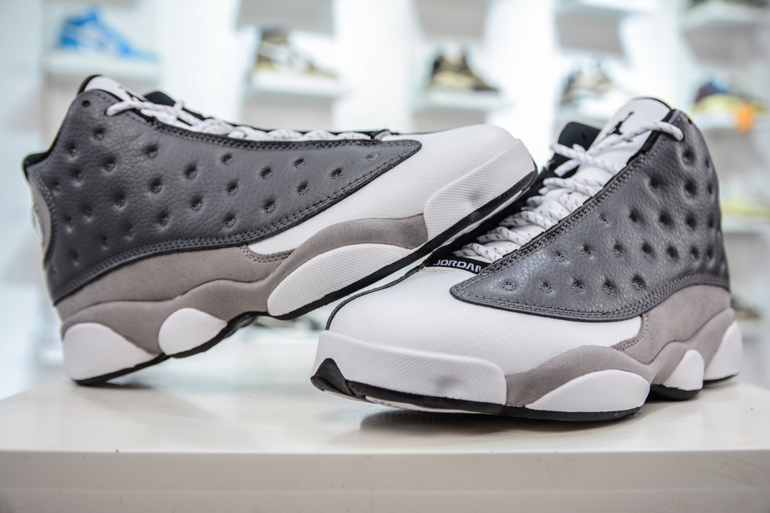 Air Jordan AJ13 Retro Gray White 414571-016