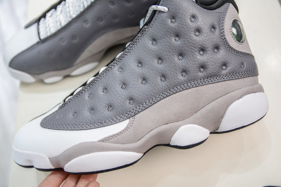 Air Jordan AJ13 Retro Gray White 414571-016