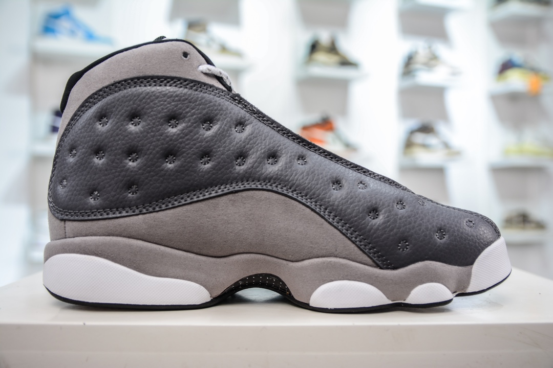 Air Jordan AJ13 Retro Gray White 414571-016