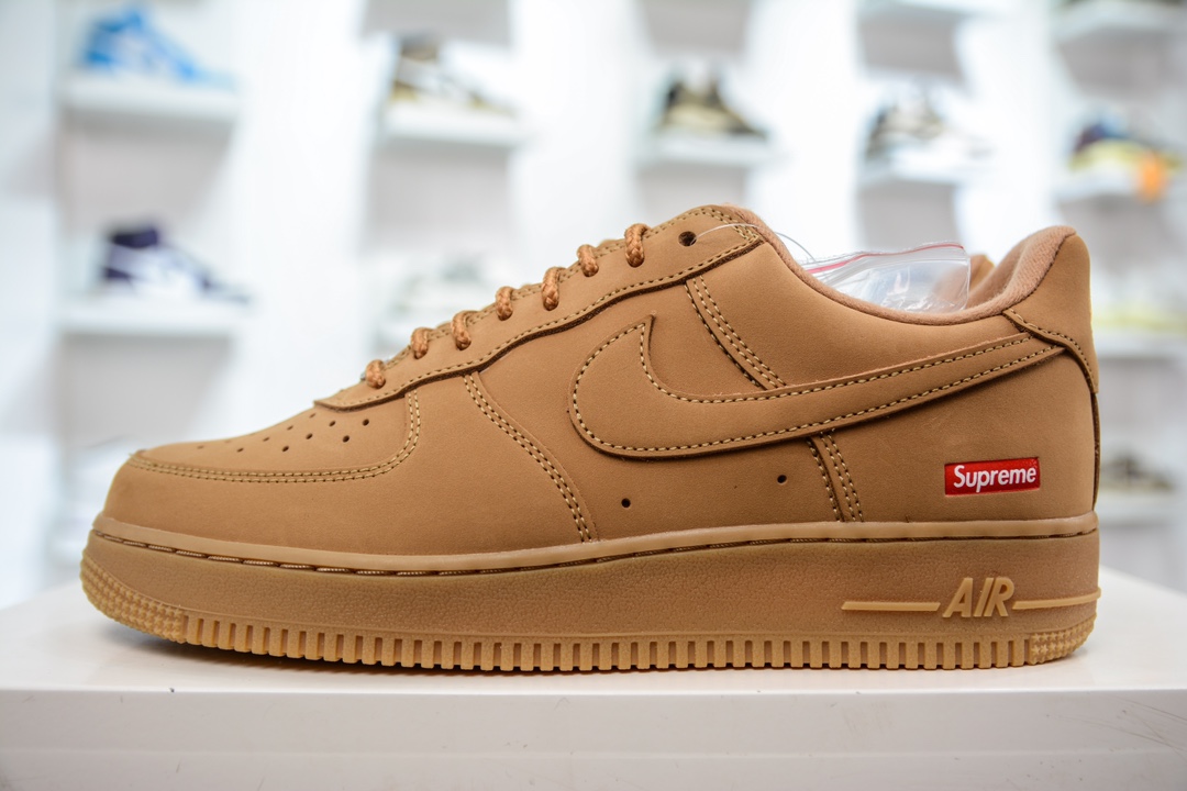 新G版纯原 Supreme X Nike AIR Force 1 Low 空军一号联名 DN1555-200