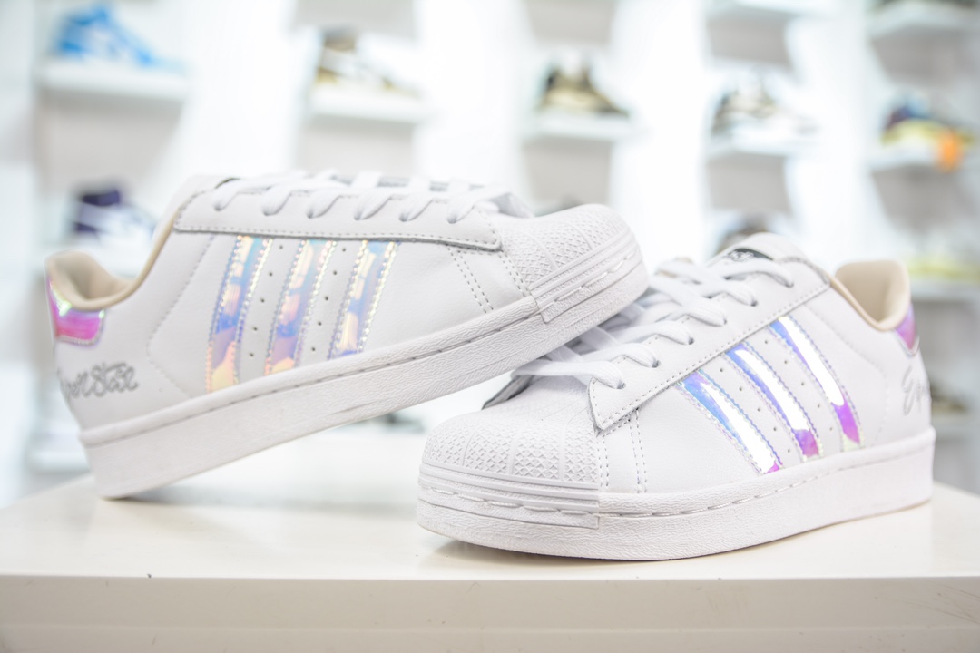 Adidas Originals Superstar 经典复古贝壳头板鞋 EF3642