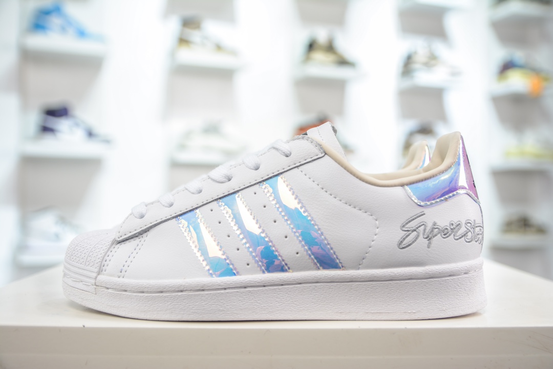 Adidas Originals Superstar 经典复古贝壳头板鞋 EF3642