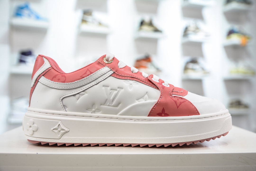 380 路易威登Louis Vuitton Time Out Low Sneaker 舒畅系列休闲百搭板鞋